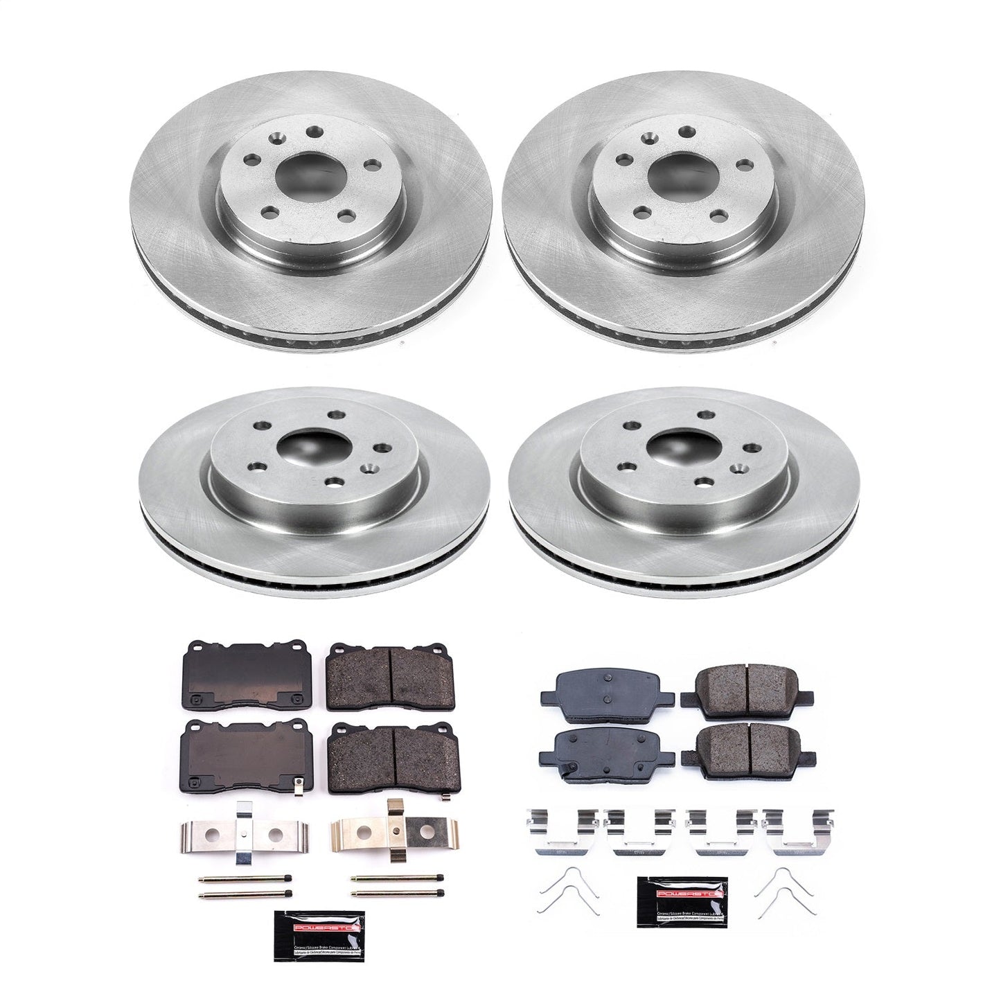 PowerStop 2021 Chevrolet Camaro Front & Rear Autospecialty Brake Kit (KOE8900)