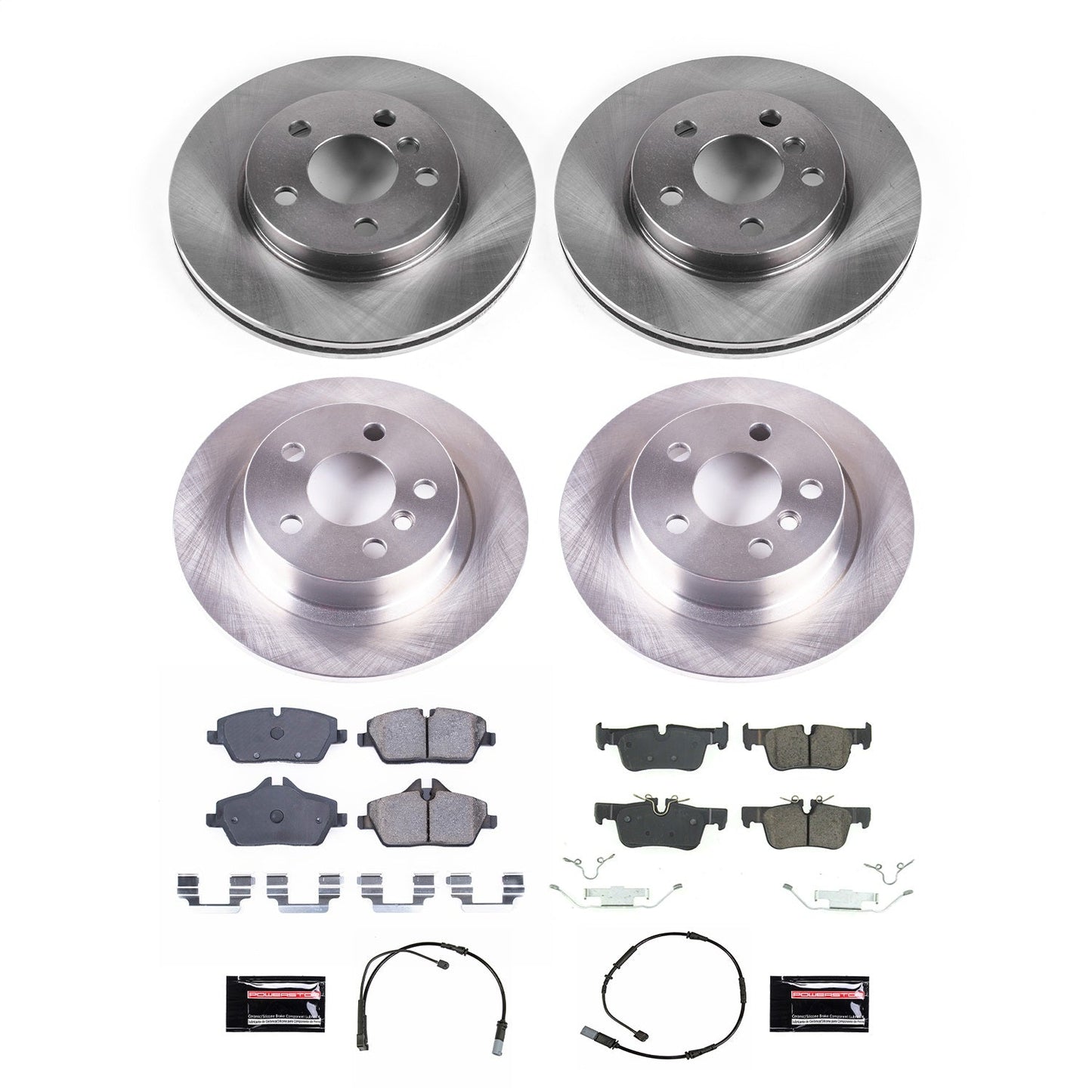 PowerStop 20-21 Mini Cooper Front & Rear Autospecialty Brake Kit (KOE8908)