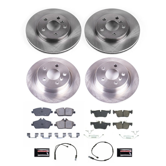 PowerStop 20-21 Mini Cooper Front & Rear Autospecialty Brake Kit (KOE8908)