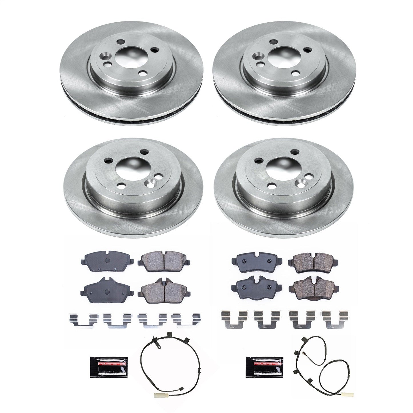 PowerStop 2013 Mini Cooper Front & Rear Autospecialty Brake Kit (KOE8914)