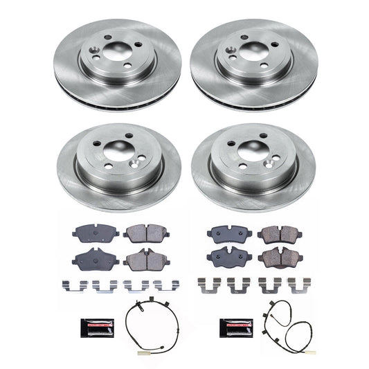 PowerStop 2013 Mini Cooper Front & Rear Autospecialty Brake Kit (KOE8914)