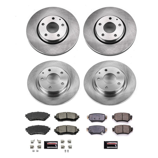PowerStop 2021 Mazda 6 Front & Rear Autospecialty Brake Kit (KOE8917)