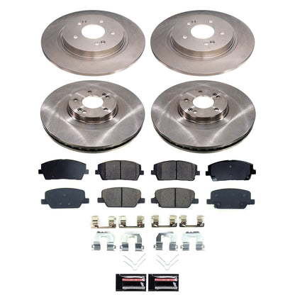 PowerStop 20-22 Kia Telluride Front and Rear Autospecialty Brake Kit (KOE8918)