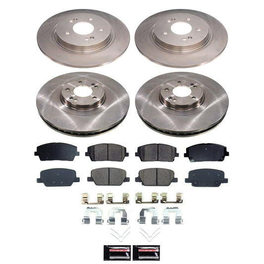 PowerStop 20-22 Kia Telluride Front and Rear Autospecialty Brake Kit (KOE8918)