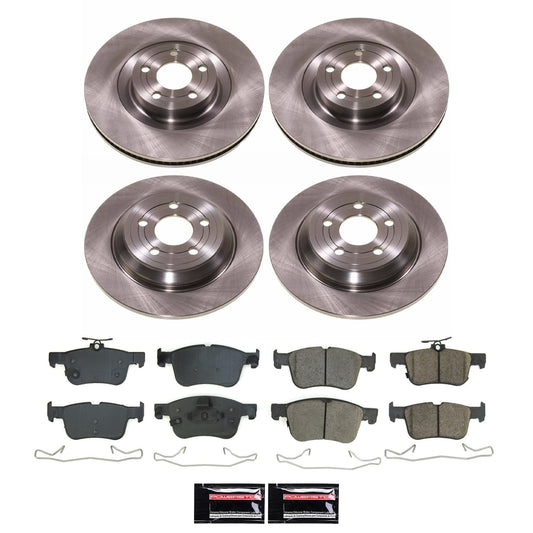 PowerStop 2023 Ford Bronco Sport Front and Rear Autospecialty Brake Kit (KOE8940)