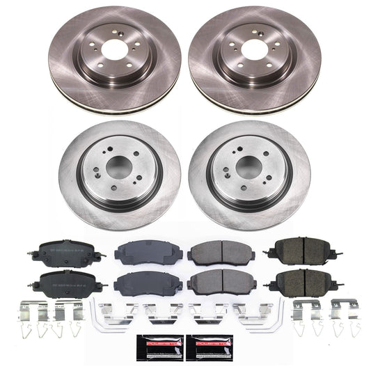PowerStop 20-22 Honda CR-V Front and Rear Autospecialty Brake Kit (KOE8942)