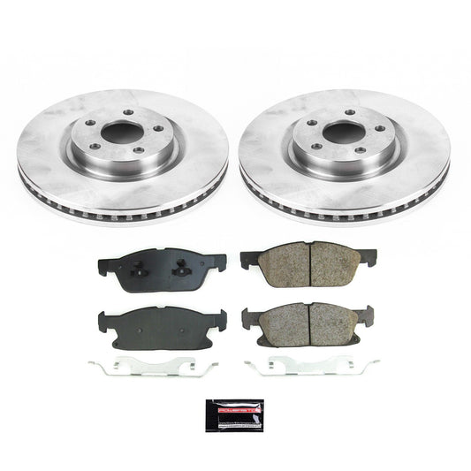 PowerStop 17-20 Lincoln Continental Front Autospecialty Brake Kit (KOE8961)