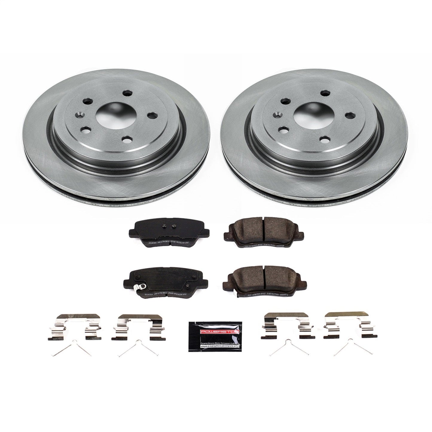 PowerStop 19 Cadillac CTS Rear Autospecialty Brake Kit (KOE8965)