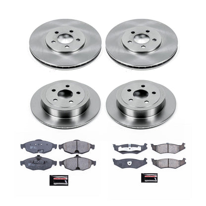 PowerStop 01-06 Dodge Stratus Front & Rear Autospecialty Brake Kit (KOE8969)