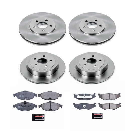 PowerStop 01-06 Dodge Stratus Front & Rear Autospecialty Brake Kit (KOE8969)