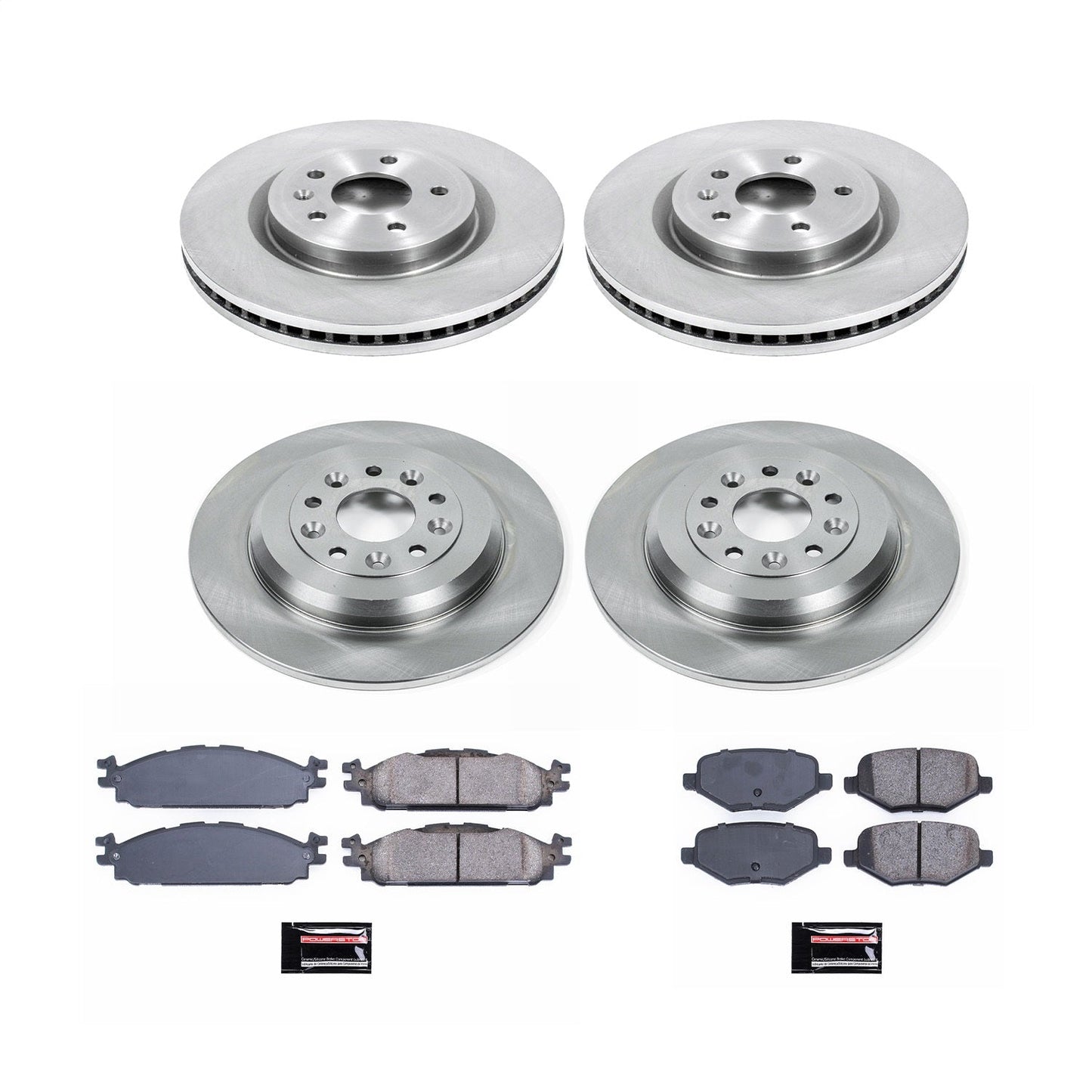 PowerStop 11-19 Lincoln MKT Front & Rear Autospecialty Brake Kit (KOE8971)