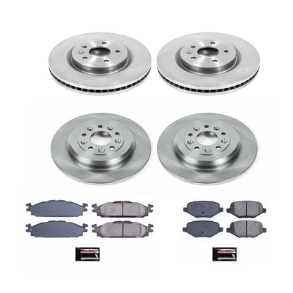 PowerStop 11-19 Lincoln MKT Front & Rear Autospecialty Brake Kit (KOE8971)