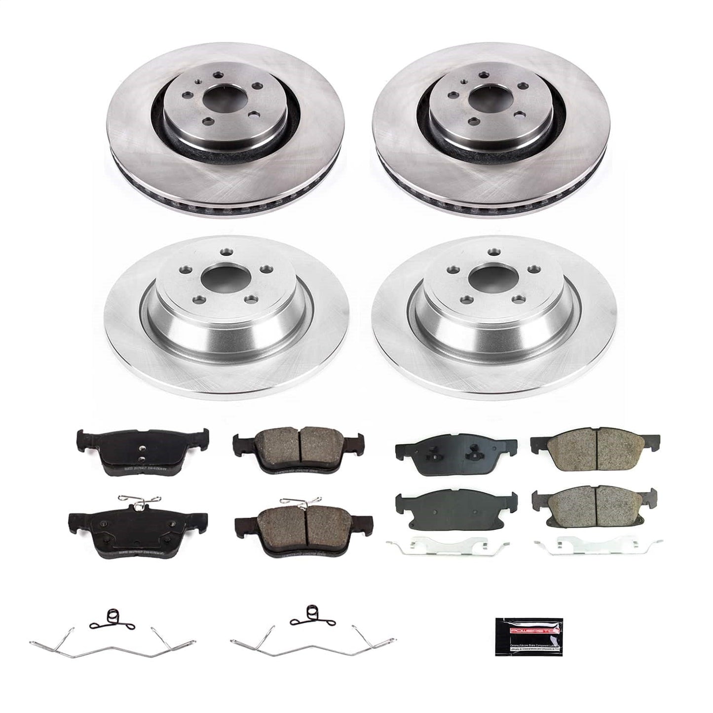 PowerStop 17-20 Lincoln Continental Front and Rear Autospecialty Brake Kit (KOE8975)