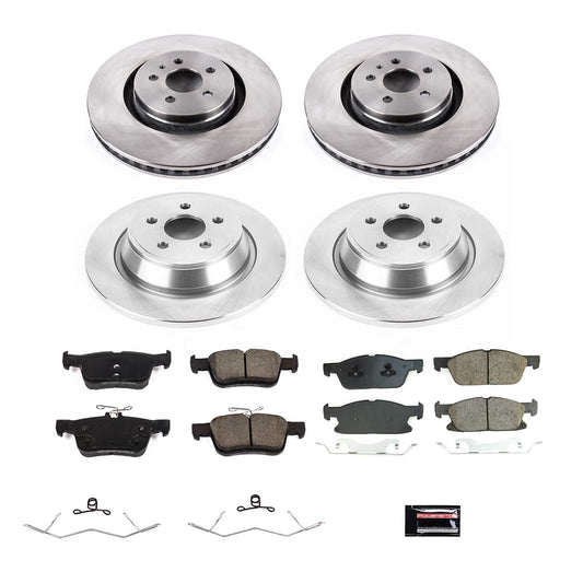PowerStop 17-20 Lincoln Continental Front and Rear Autospecialty Brake Kit (KOE8975)
