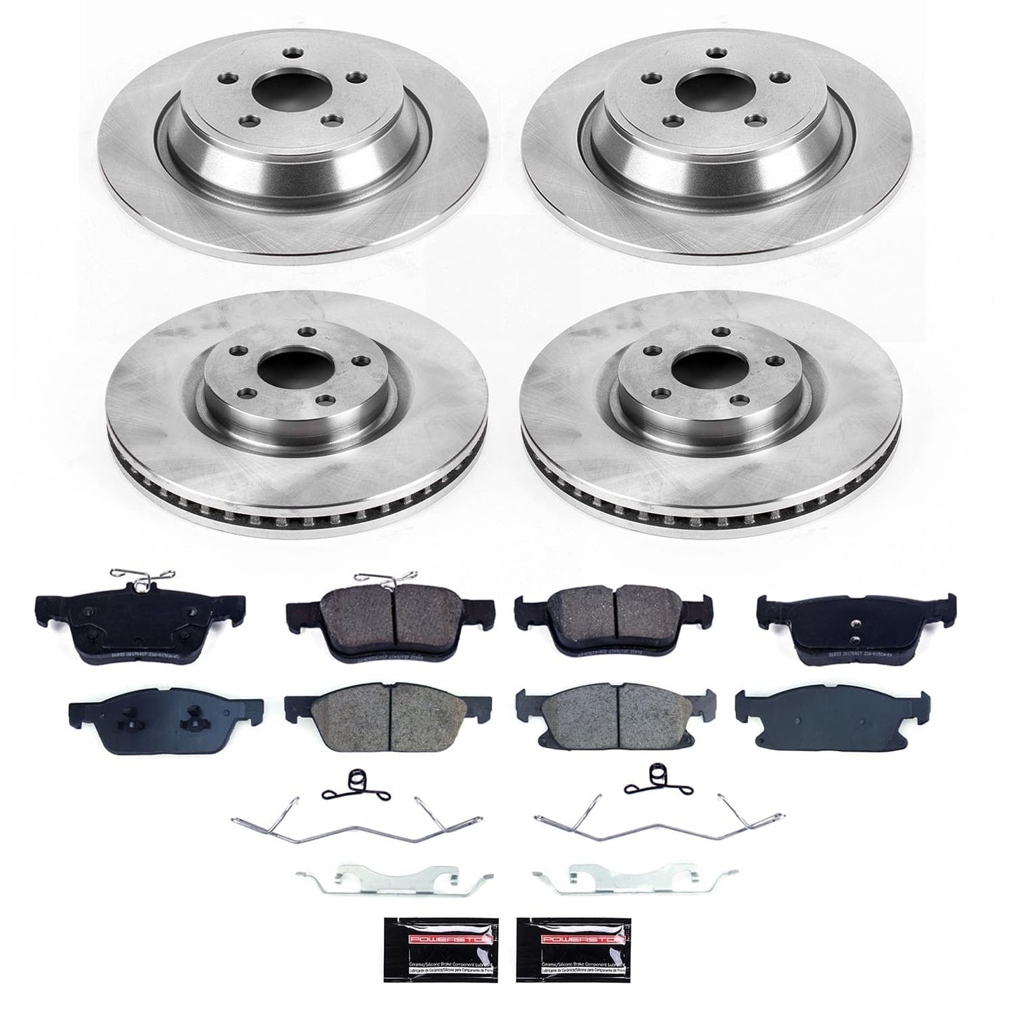 PowerStop 17-20 Lincoln Continental Front and Rear Autospecialty Brake Kit (KOE8976)