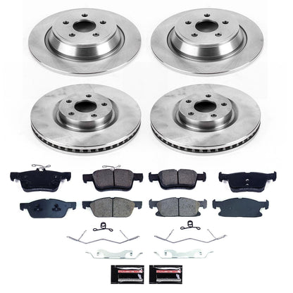 PowerStop 17-20 Lincoln Continental Front and Rear Autospecialty Brake Kit (KOE8976)
