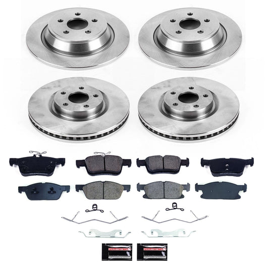 PowerStop 17-20 Lincoln Continental Front and Rear Autospecialty Brake Kit (KOE8976)