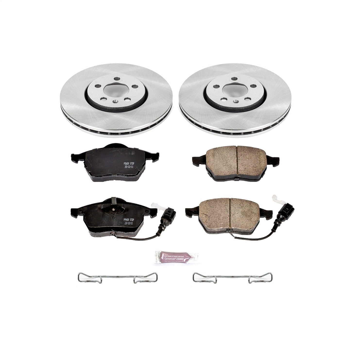 PowerStop 99-10 Volkswagen Beetle Front Autospecialty Brake Kit (KOE898)