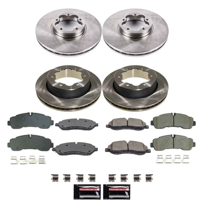 PowerStop 20-23 Ford Transit-350 HD Front and Rear Autospecialty Brake Kit (KOE8982)