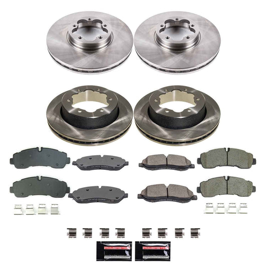PowerStop 20-23 Ford Transit-350 HD Front and Rear Autospecialty Brake Kit (KOE8982)