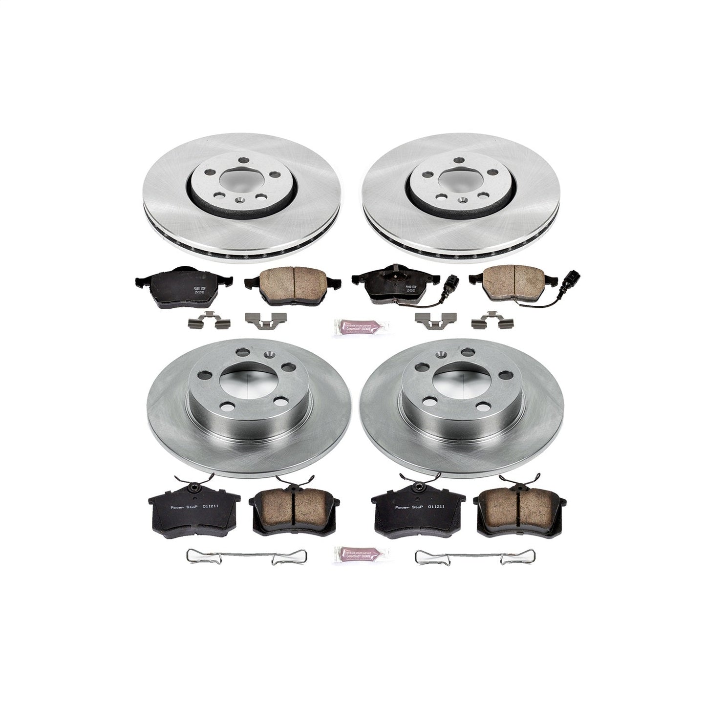 PowerStop 99-10 Volkswagen Beetle Front & Rear Autospecialty Brake Kit (KOE899)