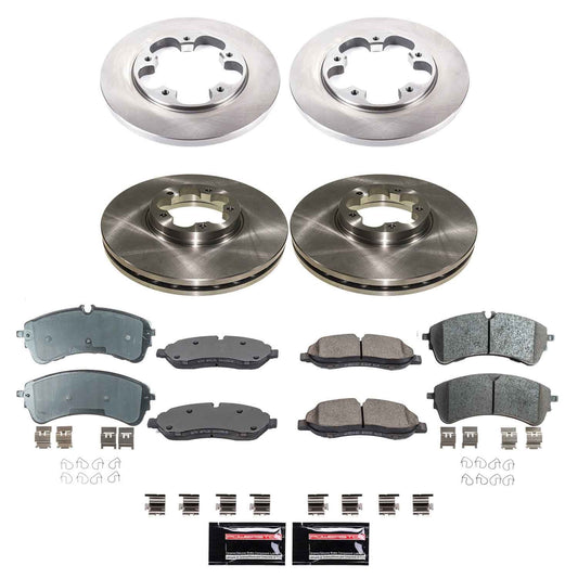 PowerStop 2020 Ford Transit-150 Front and Rear Autospecialty Brake Kit (KOE8999)