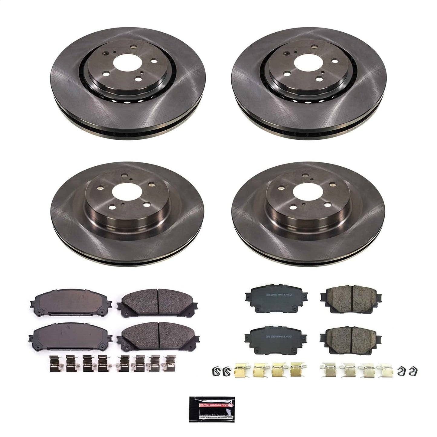 PowerStop 2020 Ford Transit-350 Front and Rear Autospecialty Brake Kit (KOE9000)