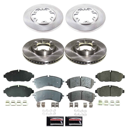 PowerStop 2020 Ford Transit-150 Front and Rear Autospecialty Brake Kit (KOE9001)