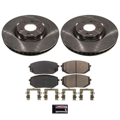 PowerStop 22-24 Hyundai Tucson Front Autospecialty Brake Kit (KOE9008)
