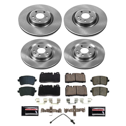 PowerStop 13-15 Audi Q5 Front and Rear Autospecialty Brake Kit (KOE9026)