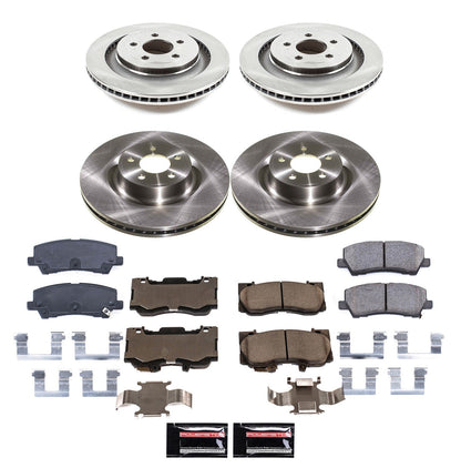PowerStop 21-23 Ford Mustang Front and Rear Autospecialty Brake Kit (KOE9030)