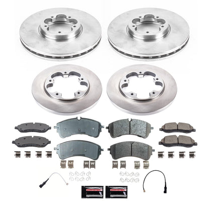 PowerStop 2021 Ford Transit-350 Front and Rear Autospecialty Brake Kit (KOE9058)