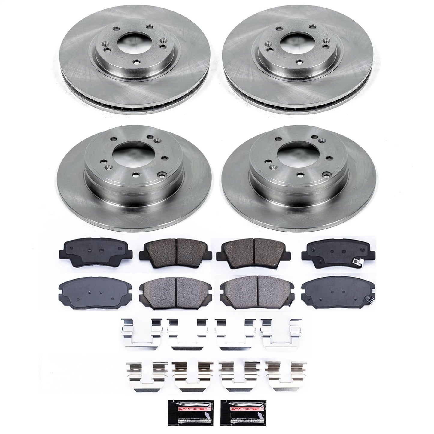PowerStop 09-10 Hyundai Sonata Front and Rear Autospecialty Brake Kit (KOE9061)