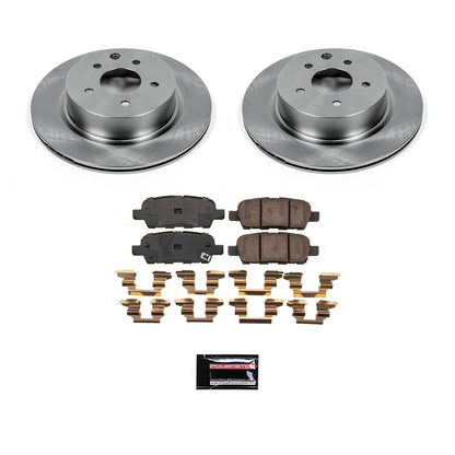 PowerStop 2009 Nissan 370Z Rear Autospecialty Brake Kit (KOE9064)