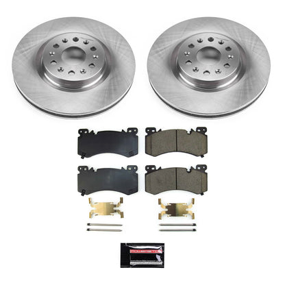 PowerStop 2022 Cadillac XT6 Front Autospecialty Brake Kit (KOE9076)