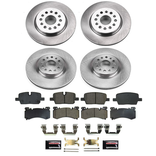 PowerStop 2022 Cadillac XT6 Front and Rear Autospecialty Brake Kit (KOE9092)