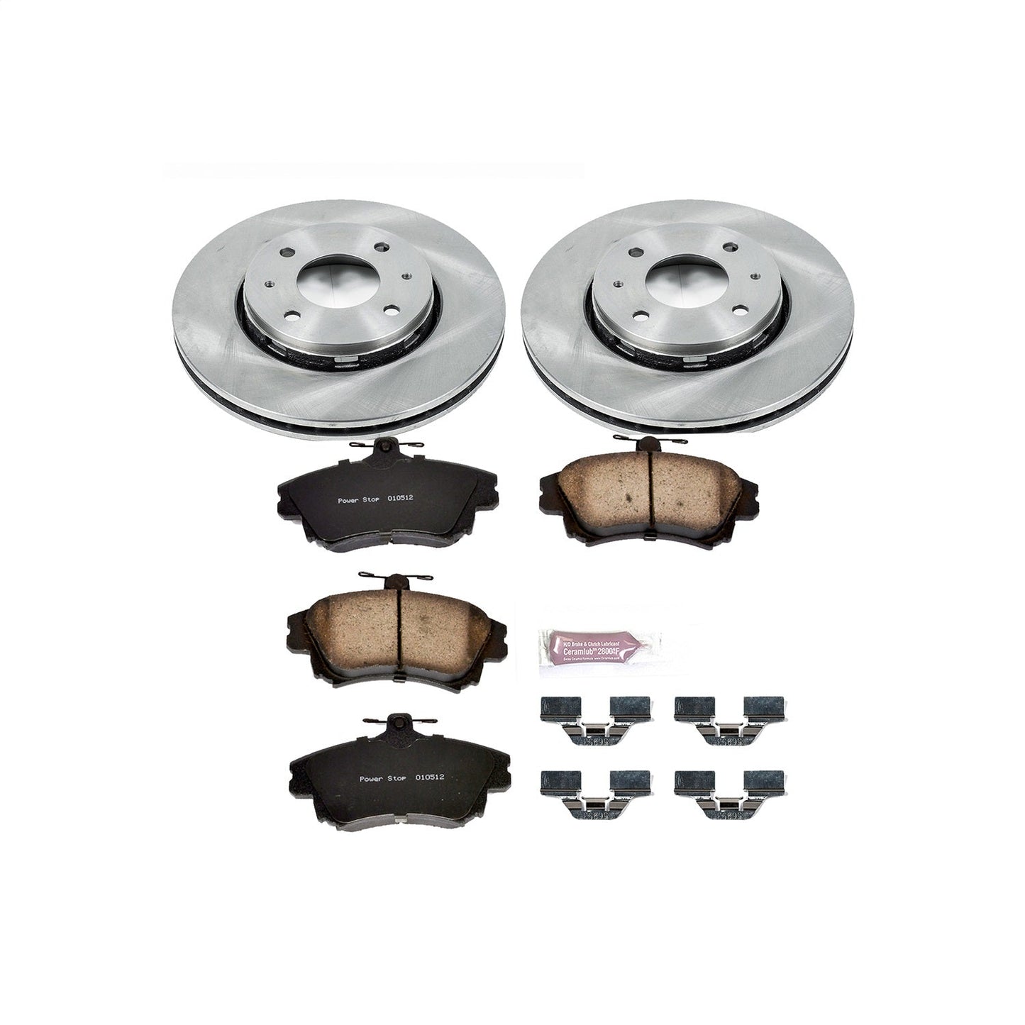 PowerStop 00-04 Volvo S40 Front Autospecialty Brake Kit (KOE911)