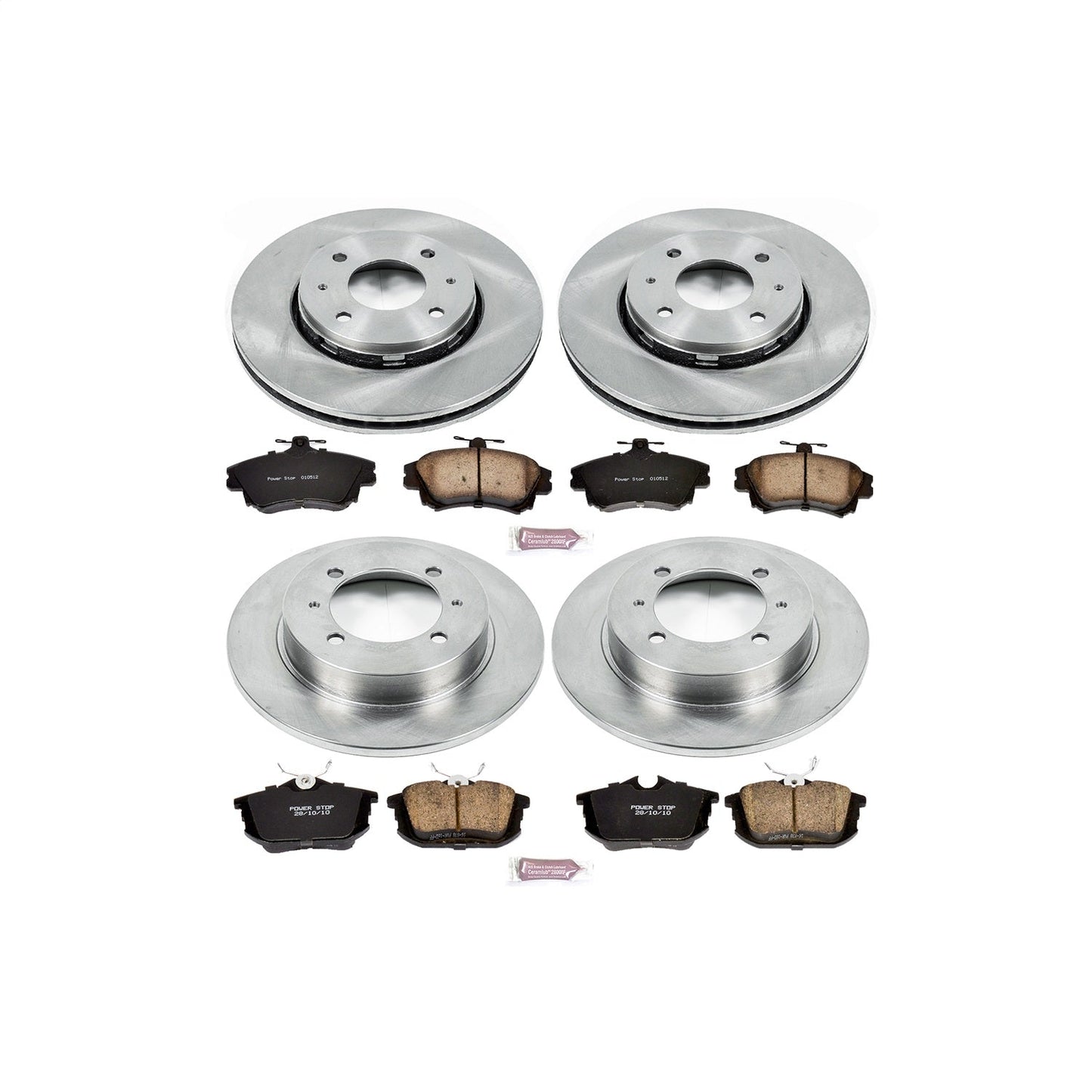 PowerStop 00-04 Volvo S40 Front & Rear Autospecialty Brake Kit (KOE912)