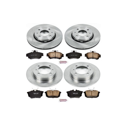 PowerStop 00-04 Volvo S40 Front & Rear Autospecialty Brake Kit (KOE912)