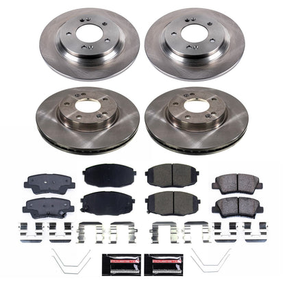 PowerStop 2022 Kia Forte Front and Rear Autospecialty Brake Kit (KOE9140)