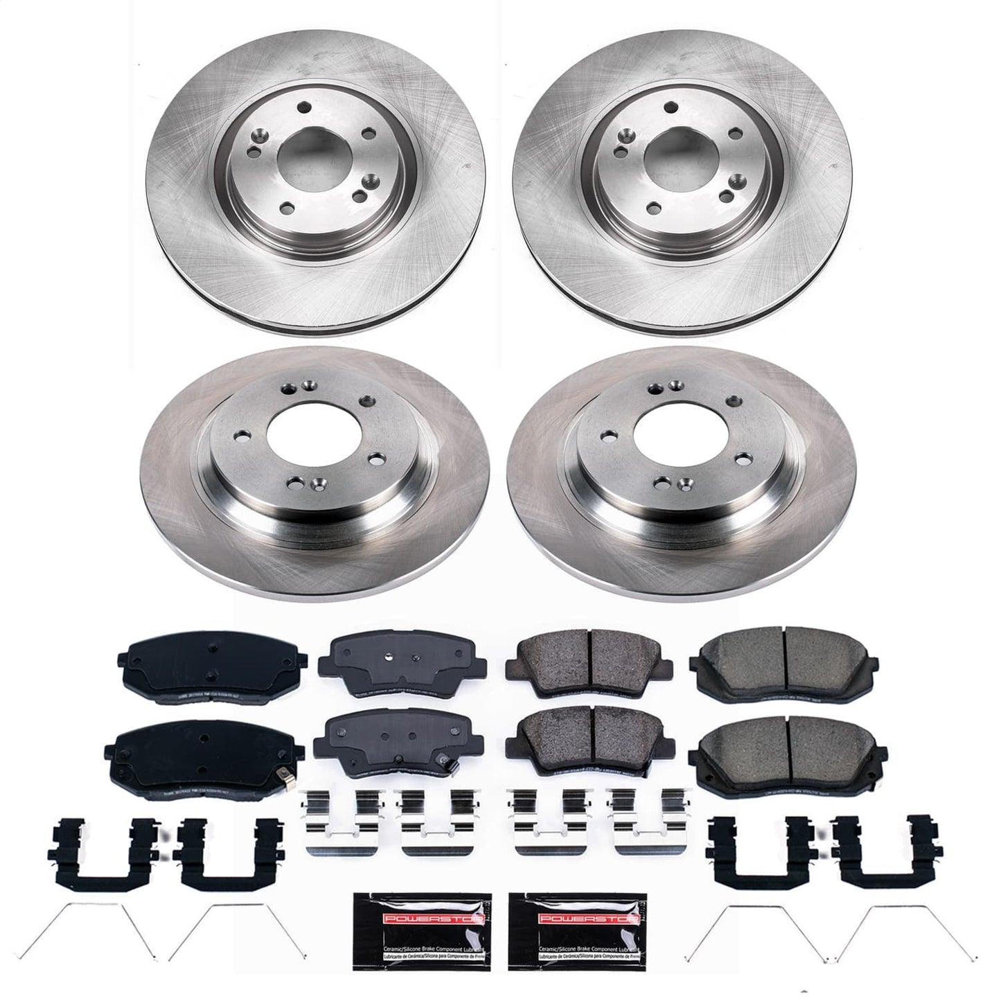 PowerStop 2020 Kia Optima Front and Rear Autospecialty Brake Kit (KOE9167)