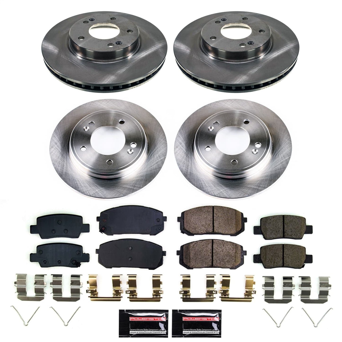 PowerStop 21-23 Hyundai Elantra Front and Rear Autospecialty Brake Kit (KOE9169)