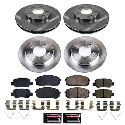 PowerStop 21-23 Hyundai Elantra Front and Rear Autospecialty Brake Kit (KOE9169)