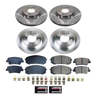 PowerStop 21-23 Hyundai Elantra Front and Rear Autospecialty Brake Kit (KOE9170)