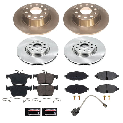 PowerStop 22-24 Volkswagen Taos Front and Rear Autospecialty Brake Kit (KOE9193)