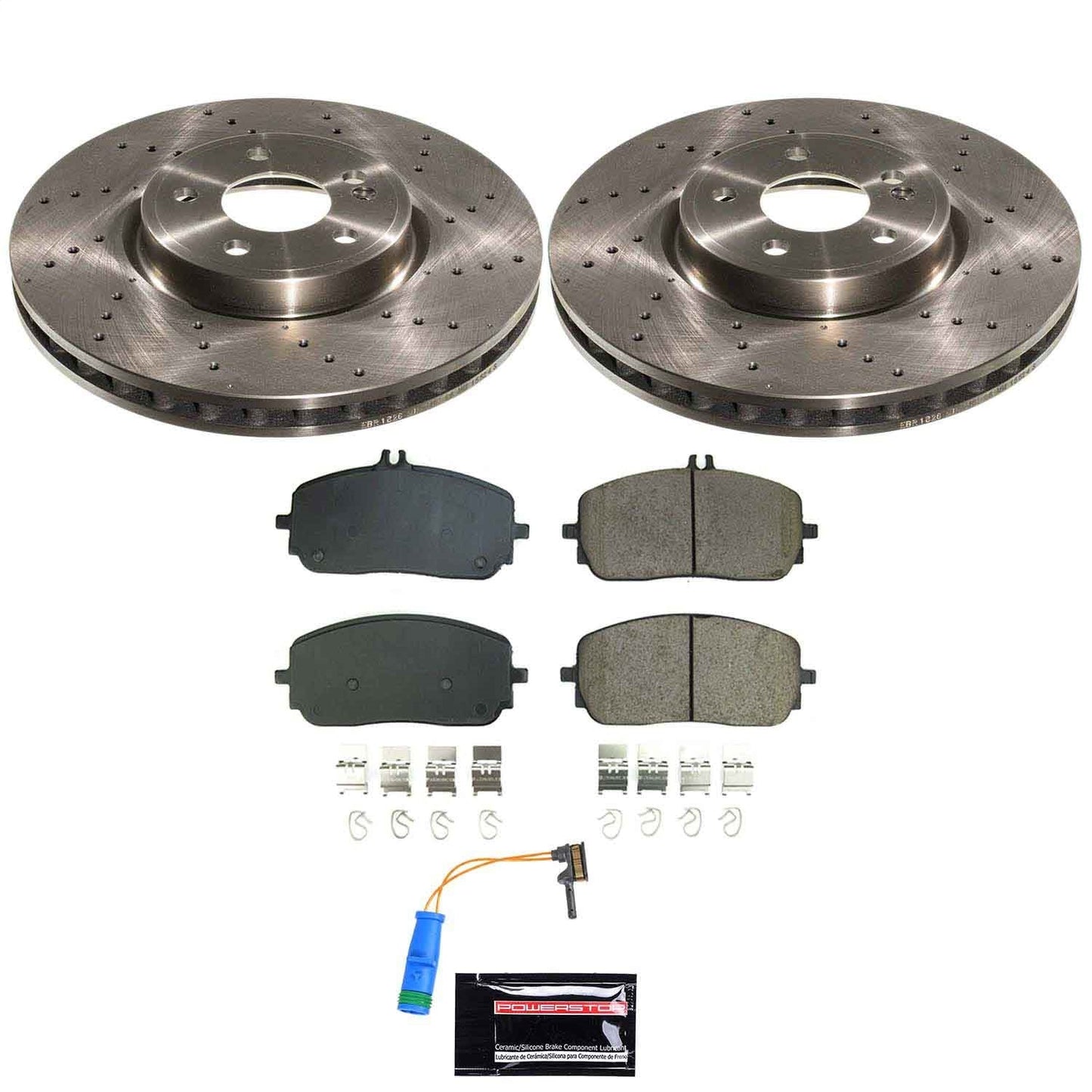 PowerStop 19-22 Mercedes-Benz A220 Front Autospecialty Brake Kit (KOE9204)