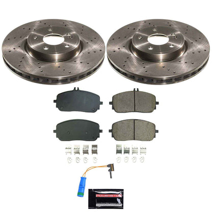 PowerStop 19-22 Mercedes-Benz A220 Front Autospecialty Brake Kit (KOE9204)