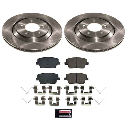 PowerStop 19-22 Hyundai Veloster N Rear Autospecialty Brake Kit (KOE9222)