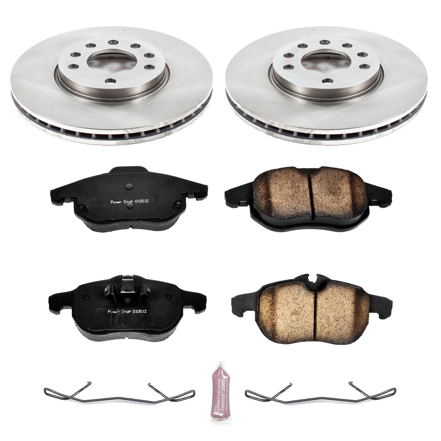 PowerStop 03-11 Saab 9-3 Front Autospecialty Brake Kit (KOE978)