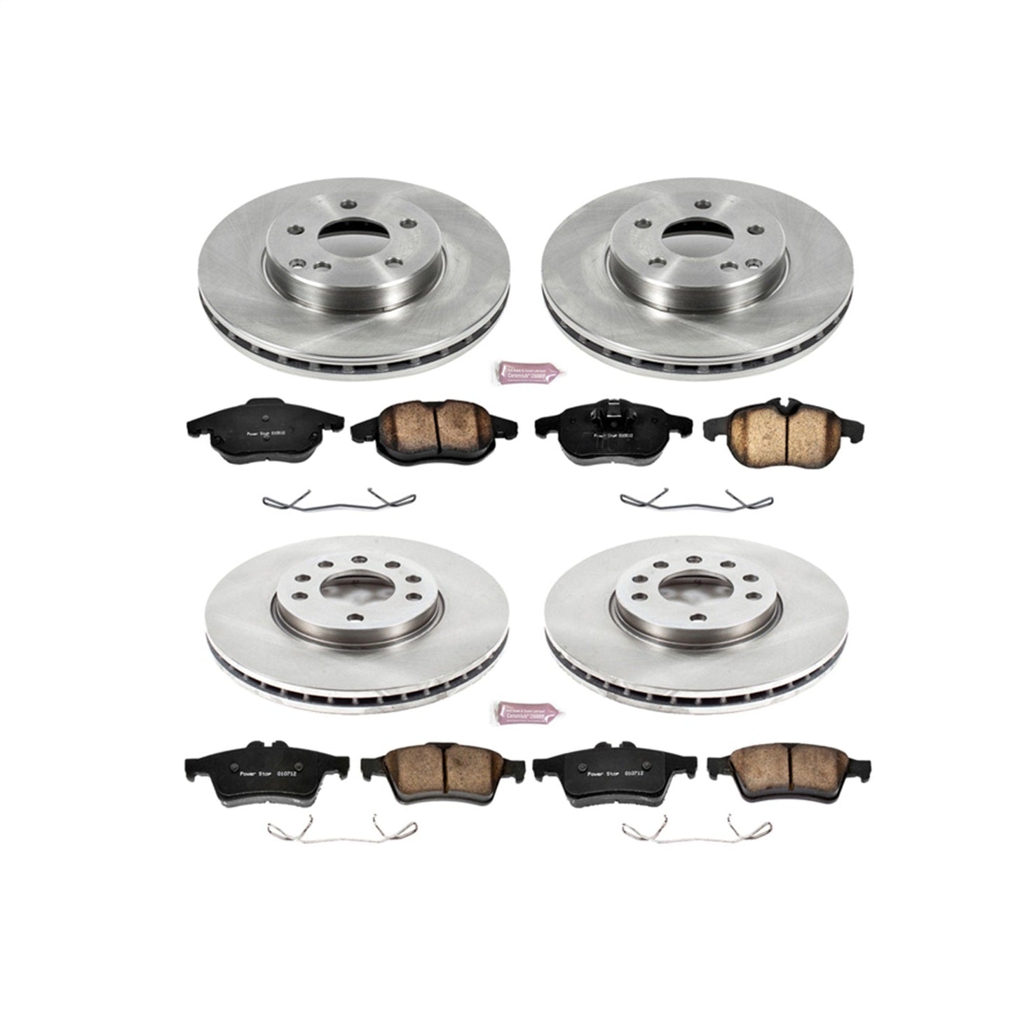 PowerStop 03-11 Saab 9-3 Front & Rear Autospecialty Brake Kit (KOE979)